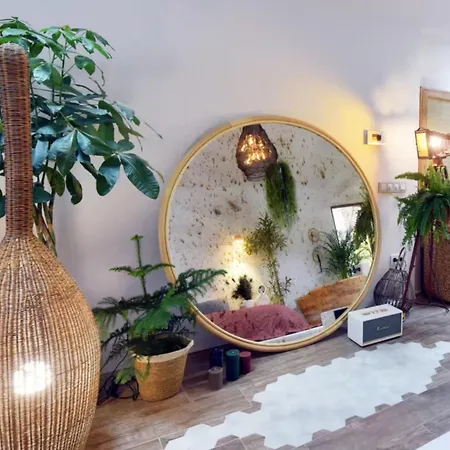 Casa de Férias Boheme House With Bathtub & Terrace